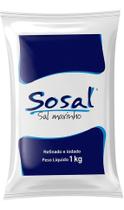 Kit c/ 24 Sal Marinho Sosal Refinado 1kg Kit c/ 24 Sal Marinho Sosal Refinado 1kg