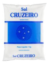 Kit c/ 24 Sal Refinado Cruzeiro Pacote 1kg