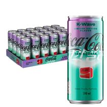 Kit c/ 24un COCA-COLA Sem Açucar K-Wave Fruity Fantasy 310ml - Coco-Cola