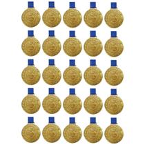 Kit C/ 25 Medalhas de Ouro M43 Honra ao Mérito Fita Azul Kit C/ 25 Medalhas de Ouro M43 Honra ao Mérito Fita Azul