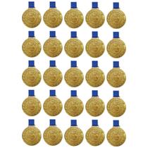 Kit C/ 25 Medalhas de Ouro M43 Honra ao Mérito Fita Azul
