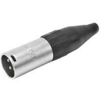 Kit C/25 Plug'S Conectores Xlr Canon De Linha, Macho - Dts Suprimentos