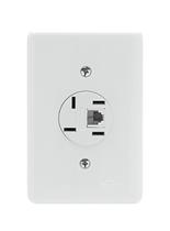 Kit c/ 25PC Conj Placa 4x2 Tomada Telef Telebras + Rj11 Mod Stylus Ilumi