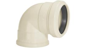 Kit c/ 25PC Joelho Esgoto 40x38mm 90 Branco 11651 - Amanco