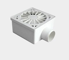 Kit c/ 25PC Ralo Quadrado Sifonado Branco - Plasticos Luconi