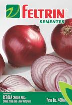 Kit c/ 25PT Semente Cebola Roxa Crioula 882 - Feltrin