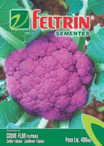 Kit c/ 25PT Semente Couve Flor Roxa Filipinas 1136 - Feltrin Kit c/ 25PT Semente Couve Flor Roxa Filipinas 1136 - Feltrin