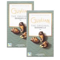 Kit c/ 2cxs Chocolate Belga GUYLIAN Sea Shells Original 125g