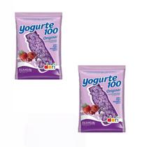 kit c/ 2un Bala Yogurte 100 Frutas Vermelhas 600g-Dori