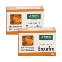 Kit C/ 2un Sabonete Enxofre Granado 90g