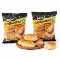 Kit c/ 2und Bisnaguinha Tradicional Belive Sem Gluten 200g Kit c/ 2und Bisnaguinha Tradicional Belive Sem Gluten 200g