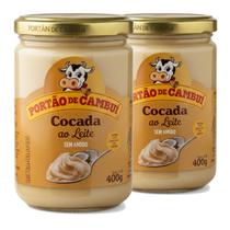 Kit c/ 2und Cocada ao Leite Portão do Cambui 400g Kit c/ 2und Cocada ao Leite Portão do Cambui 400g