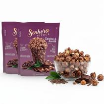 Kit c/ 2und Pipoca Gourmet SENHORA Cacau & Avelã 90g Kit c/ 2und Pipoca Gourmet SENHORA Cacau & Avelã 90g