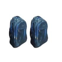 Kit C/ 2x Mochila Grande Cor Azul - CCB Fashion Bag Kit C/ 2x Mochila Grande Cor Azul - CCB Fashion Bag