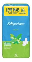 Kit c/ 3 Absorvente Externo Suave Com Abas 16 Unidades - Sempre Livre