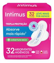 Kit c/ 3 Absorvente Tripla Protecao Seca Com Abas 32