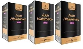Kit C/3 Ácido Hialurônico 80Mg C/30 Cápsulas- Gold Lab Kit C/3 Ácido Hialurônico 80Mg C/30 Cápsulas- Gold Lab