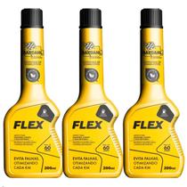 Kit C/ 3 Aditivo Flex Bardahl P/ Combustível Motores Flex 200ml
