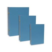 Kit C/3 Álbuns Record Marfim Azul Tamanhos