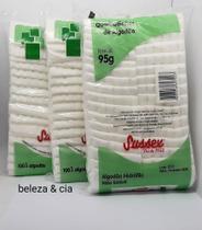 Kit C/3 Algodões Hidrófilo Quadradinho 95g- Sussex