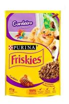 Kit c/ 3 Alimento Friskies Racao Umida Ao Molho para gato