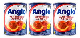 Kit C/3 Almôndegas Ao Molho Anglo 420g