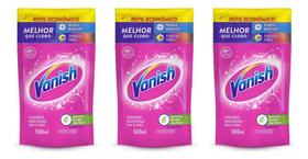 Kit C/3 Alvejante Líquido Multiuso Para Roupas Vanish 500ml.