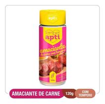 Kit c/ 3 Amaciante De Carnes Com Tempero Apti 120g Saboroso