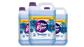 Kit c/ 3 Amaciante Mon Bijou + Perfumado + Fixação 5 Litros Kit c/ 3 Amaciante Mon Bijou + Perfumado + Fixação 5 Litros