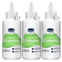 Kit C/3 Amolecedor De Cutícula Ideal Com Manteiga De Karité Kit C/3 Amolecedor De Cutícula Ideal Com Manteiga De Karité