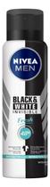 Kit c/ 3 Antitranspirante aerossol Nivea Men Invisible