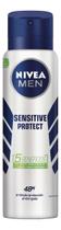 Kit c/ 3 Antitranspirante em aerossol Nivea Men Sensitive