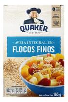 Kit c/ 3 Aveia Em Flocos Finos 165g Quaker