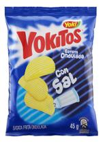 Kit c/ 3 Batata Frita Ondulada com Sal Yoki Yokitos 45 g Kit c/ 3 Batata Frita Ondulada com Sal Yoki Yokitos 45 g