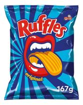 Kit c/ 3 Batata Frita Ondulada Original Ruffles 167g Elma