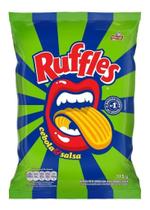 Kit c/ 3 Batata Ruffles Frita Ondulada Cebola Salsa 115g