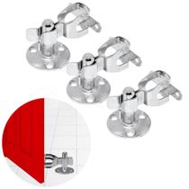 Kit C/ 3 Batedor Fixador Trava Porta Madeira Ferro Fixação No Piso Resistente A Ventos Fortes Kit C/ 3 Batedor Fixador Trava Porta Madeira Ferro Fixação No Piso Resistente A Ventos Fortes