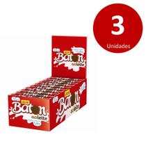 Kit C/3 Baton 30x16g - Ao Leite