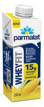 Kit c/ 3 Bebida Lactea Milho Verde Parmalat Wheyfit 250ml