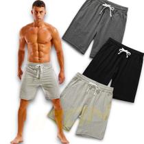 Kit C/3 Bermudas Shorts Masculina Academia Treino Corrida Moletom MOLETINHO 517