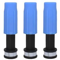 Kit c/ 3 bicos esguicho azul lav. hidromar bh 6284 - 4.6mm
