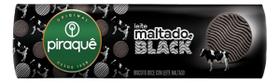 Kit c/ 3 Biscoito Leite Maltado Black Piraque 132g