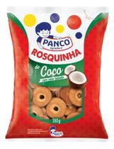 Kit c/ 3 Biscoito Panco rosquinha de coco 350 g