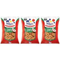 Kit C/3 Biscoito Rosquinha De Coco Panco 500g
