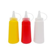 Kit C/3 Bisnaga Plástica Catchup Mostarda E Maionese 200ml Kit C/3 Bisnaga Plástica Catchup Mostarda E Maionese 200ml