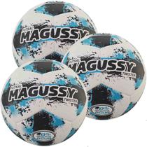 Kit C/ 3 Bolas Magussy Twister 500 Fusion Tec Futsal