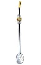 Kit c/ 3 Bomba Chimarrao Ferro 1anel 25cm 45b/25 9868 - Kit c/ 3 Bomba Chimarrao Ferro 1anel 25cm 45b/25 9868 -