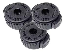 Kit c/ 3 borboletas quick release spanking preta 806