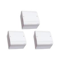 Kit C/3 - Caixa Passagem Pvc 14,5X15 Perlex Sobrepor Kit C/3 - Caixa Passagem Pvc 14,5X15 Perlex Sobrepor