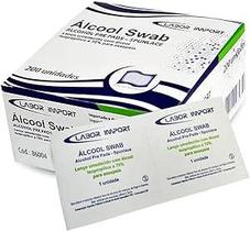 Kit C/ 3 Caixas - Alcool Swab Sache C/100 (Ph) - Labor Kit C/ 3 Caixas - Alcool Swab Sache C/100 (Ph) - Labor